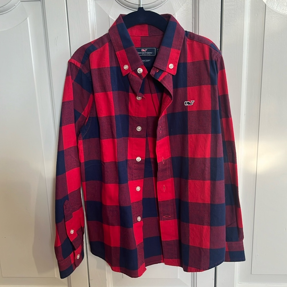 Cotton button down.